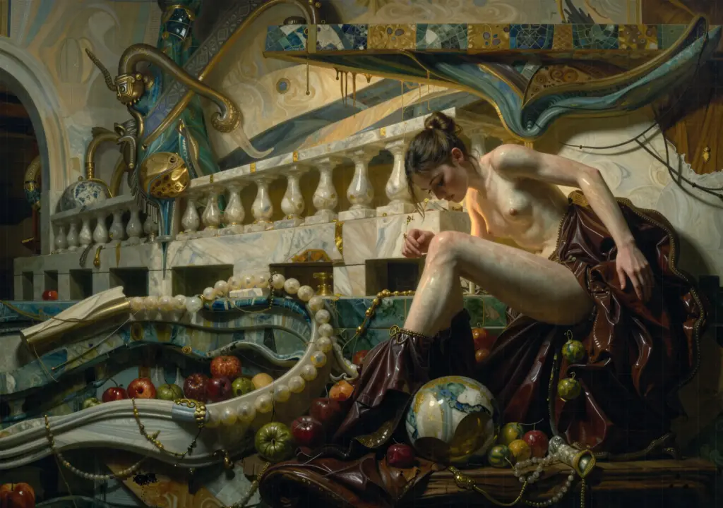 Rest on the Balustrade